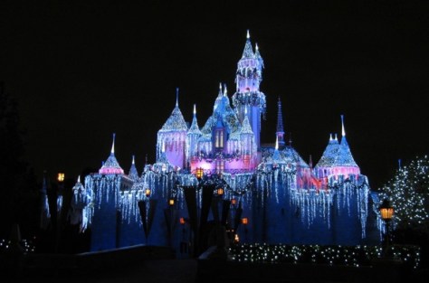 Disneyland at Christmas