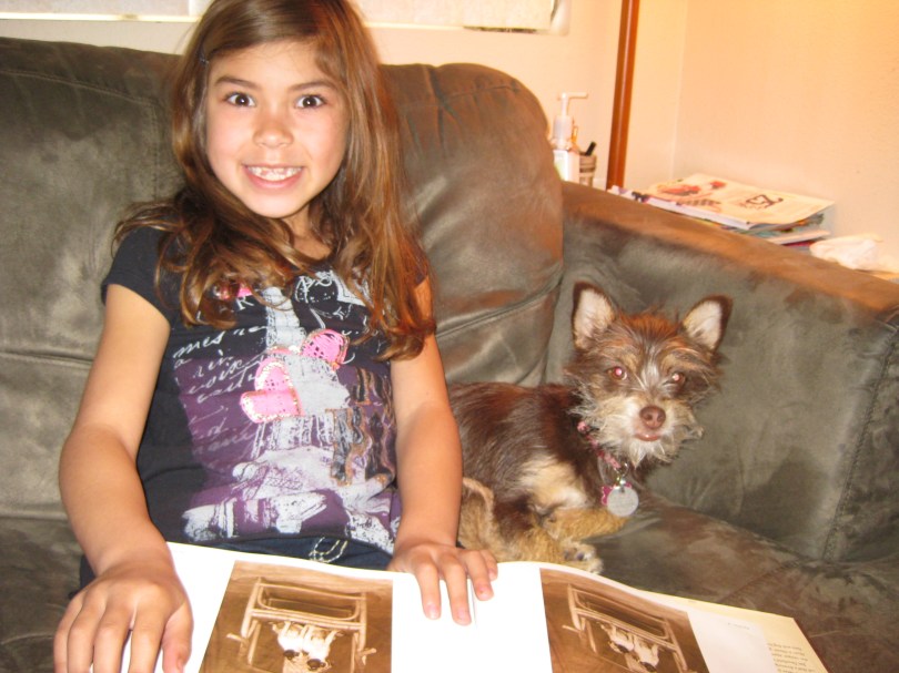 The Girl and the Otter Pup