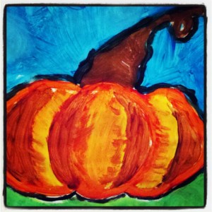 Pumpkin Painting 2012
