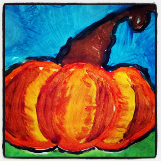 Pumpkin Painting 2012