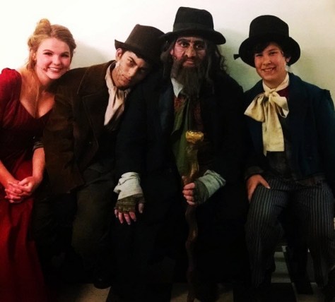 Nancy, Bill (The Teen), Fagin and Dodger
