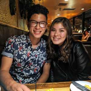 My son and daughter.