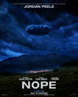 Nope movie poster.