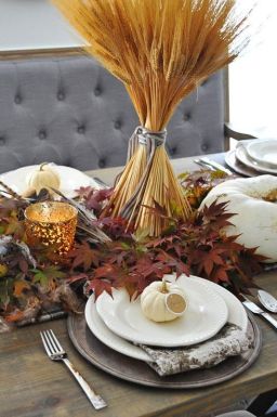 Thanksgiving centerpiece.
